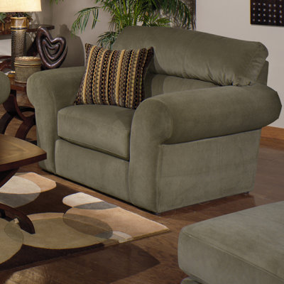 Jackson Furniture Mesa Velvet Chair and Ottoman
