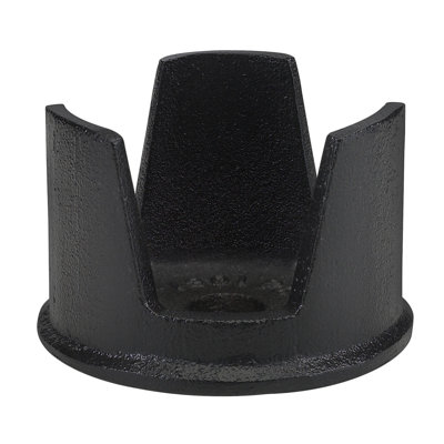 Lamp Pier Mount in Black