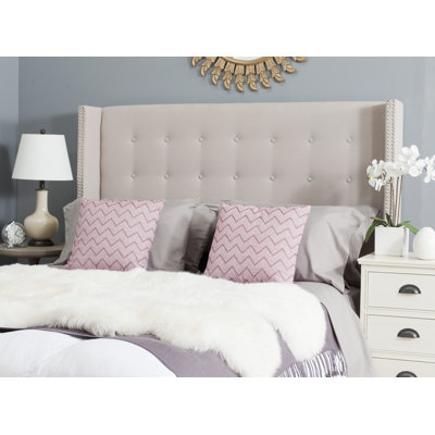 Keegan Upholstered Headboard by Safavieh -image