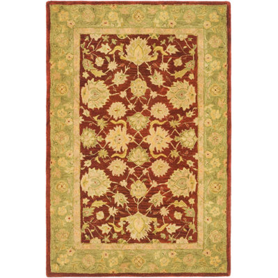 Safavieh Anatolia Red/Moss Rug
