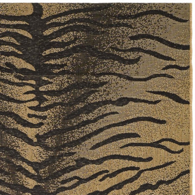 Safavieh Courtyard Light Black/Natural Rug