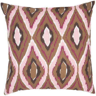 Safavieh Tristan Decorative Pillows in Brown and Pink (Set of 2)