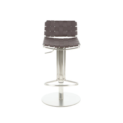 Safavieh Liam Bonded Leather Barstool in Brown