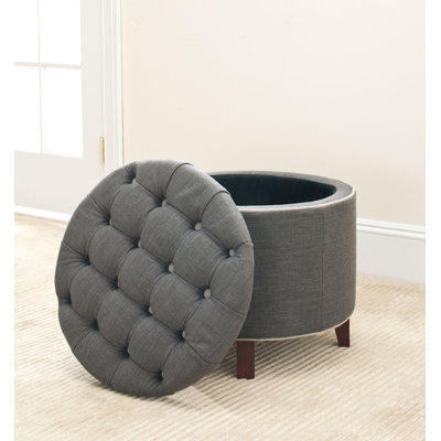Safavieh Amelia Fabric Ottoman