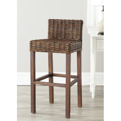 Safavieh Carissa Bar Stool in Cappuccino