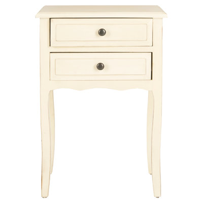 Lori Nightstand in Antique White by Safavieh -image