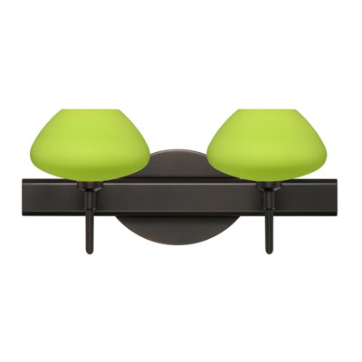 Besa Lighting Peri Two Light Bath Vanity