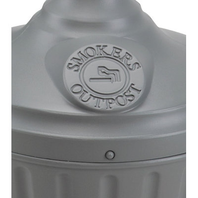 Commercial Zone Standard LitterMate Trash and Cigarette Receptacle Combo