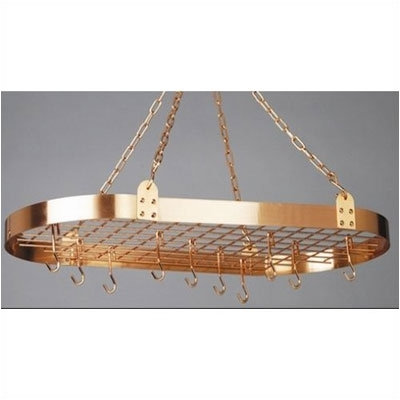 Old Dutch International Oval Pot Rack w/ 12 Hooks