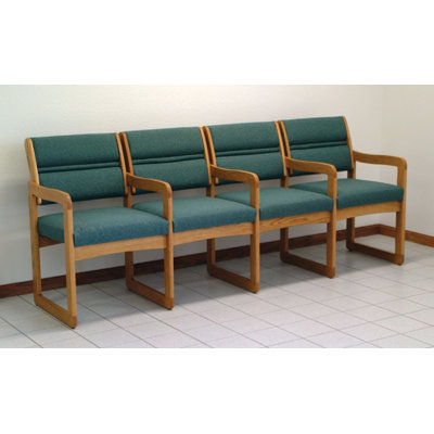 Wooden Mallet Valley Four Seat Guest Chair