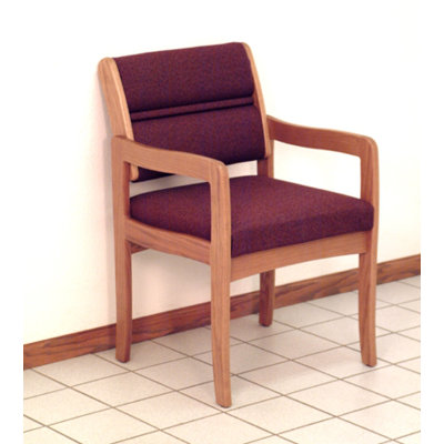 Wooden Mallet Valley Standard Leg Guest Chair- Designer Fabric
