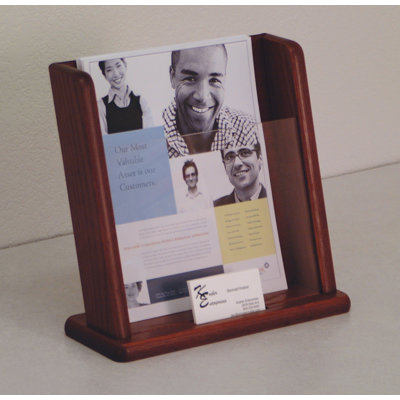 Wooden Mallet Countertop Literature Display