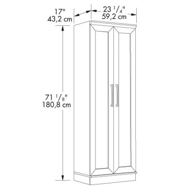 Sauder HomePlus 23" Storage Cabinet