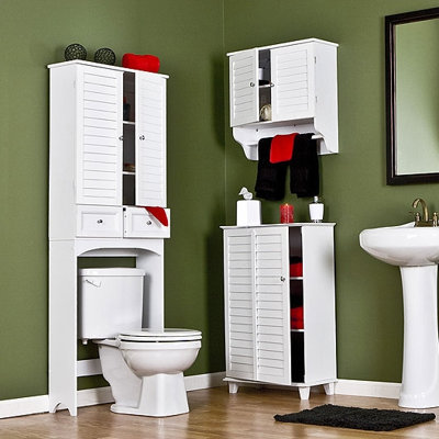 Wildon Home &reg; Vermont Bathroom Storage Cabinet in White