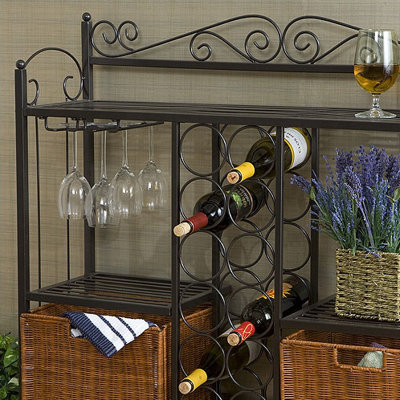 Wildon Home &reg; Scout Scrolled Bistro Server