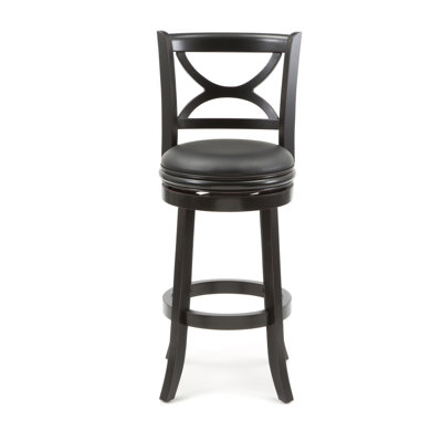 Boraam Industries Inc Florence 29" Bar Stool in Black