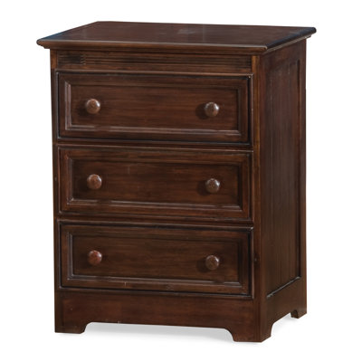 Manhattan 3 Drawer Nightstand by Atlantic Furniture -image