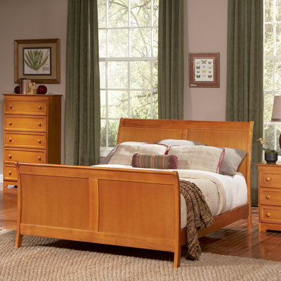 Bordeaux Sleigh Bed by Atlantic Furniture -image