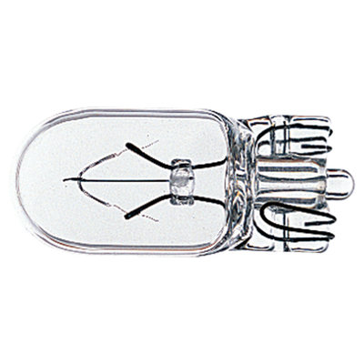 Sea Gull Lighting 3W Clear Incandescent Wedge Base Light Bulb