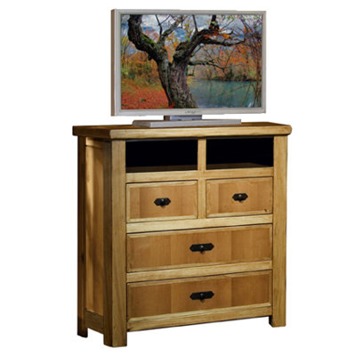 Lodge 100 4 Drawer Media Chest by Artisan Home Furniture -image