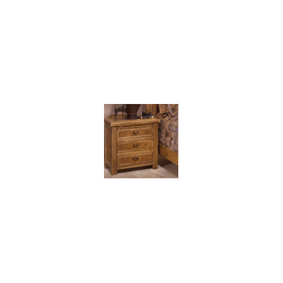 Lodge 100 3 Drawer Nightstand by Artisan Home Furniture -image