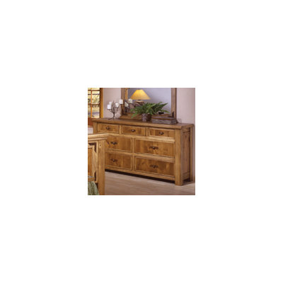 Lodge 100 7 Drawer Dresser by Artisan Home Furniture -image