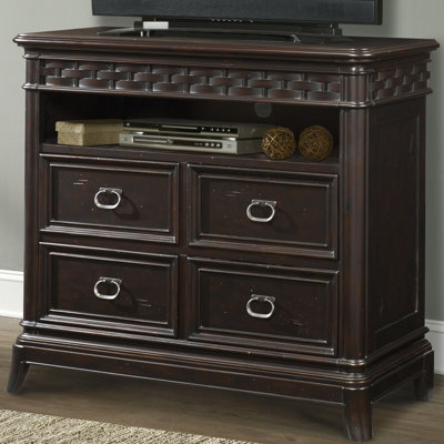 Park Avenue 4 Drawer Media Chest by Vaughan Furniture -image