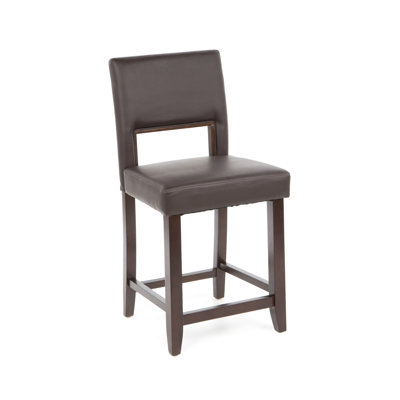 Linon 24" Vega Counter Stool in Espresso