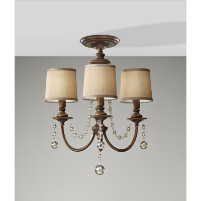 Feiss Clarissa 3 Light Chandelier