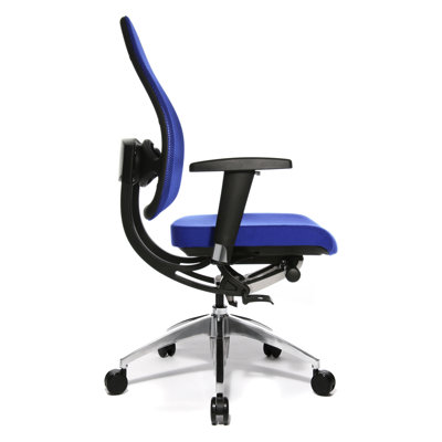 Topstar Drehstuhl "Open Base 10" in Royalblau
