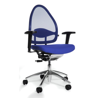 Topstar Drehstuhl "Open Base 10" in Royalblau