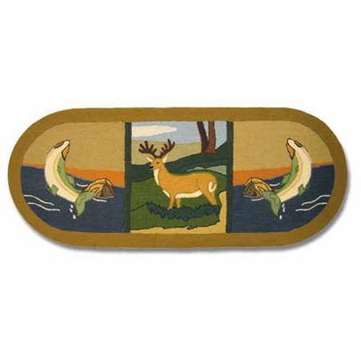 Patch Magic Wilderness Brown Kids Rug
