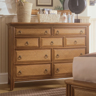 Antigua Tall Drawer 9 Drawer Dresser by American Drew -image