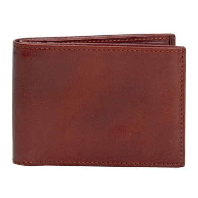 Dr. Koffer Fine Leather Accessories Small Wallet with ID Window