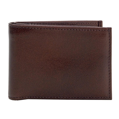 Dr. Koffer Fine Leather Accessories Small Wallet with ID Window