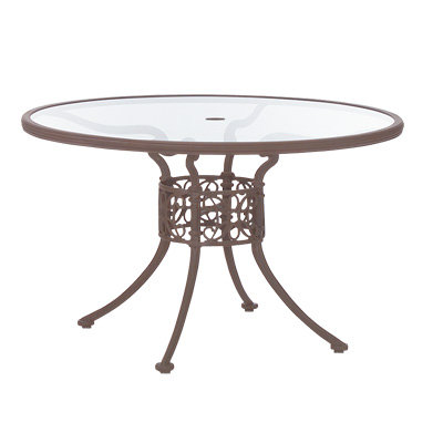 Woodard Landgrave Chateau 48" Round Umbrella Table