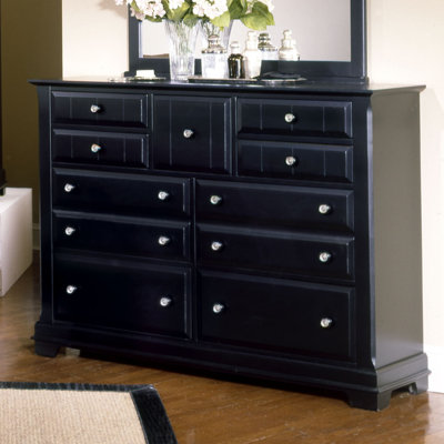 Cottage Triple 9 Drawer Dresser by Vaughan-Bassett -image
