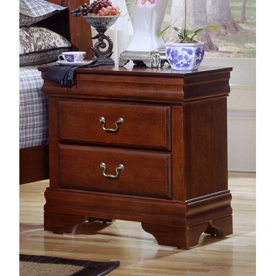 Click To Image : Barnburner Thirteen 2 Drawer Nightstand by Vaughan-Bassett Now