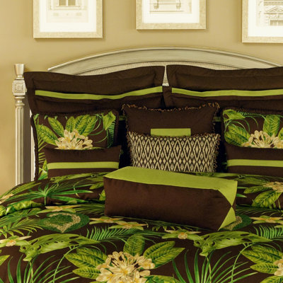 Rose Tree Linens Rainforest Pillow