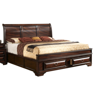 Sarina Storage Sleigh Bed by Global Furniture USA -image