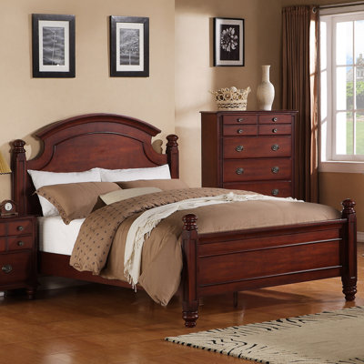Laura Panel Bed by Global Furniture USA -image