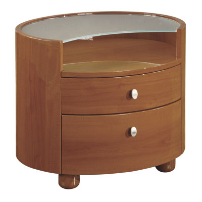 Emily 2 Drawer Nightstand by Global Furniture USA -image