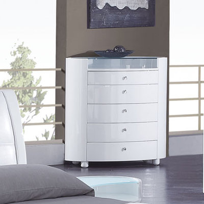 Evelyn 5 Drawer Chest by Global Furniture USA -image
