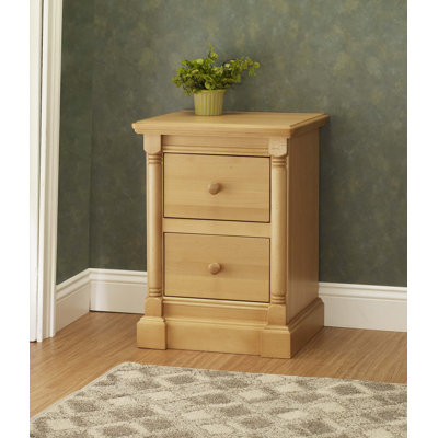 Imperial 2 Drawer Night Stand by Orbelle Trading -image