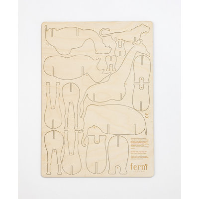 ferm LIVING Plywood Animals