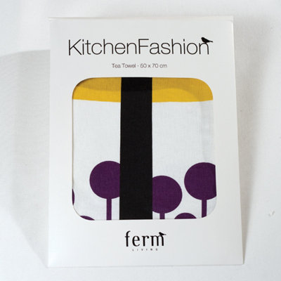 ferm LIVING Apple Kitchen Tea Towel