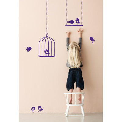 ferm LIVING Tweeting Birds Wall Sticker