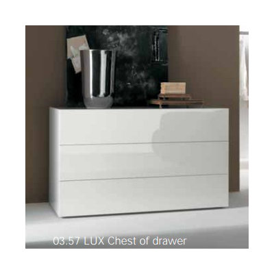 Lux 3 Drawer Dresser by Bontempi Casa -image