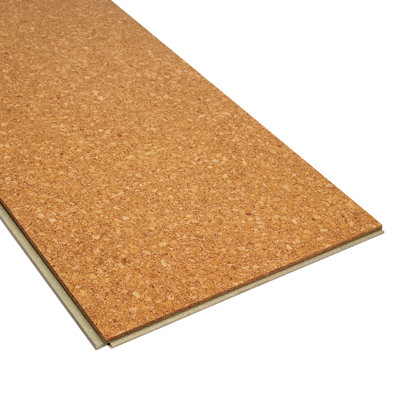 Home Legend Lisbon Click-Lock Hardwood Flooring in Natural Cork
