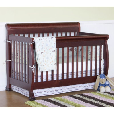 DaVinci Kalani Two Piece Convertible Crib Set with Toddler Rail in Honey Oak